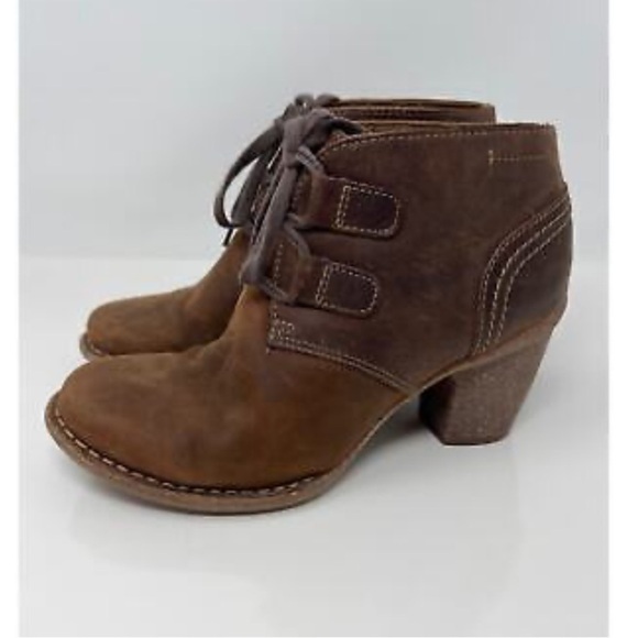 Clarks Women's Brown Ankle Boots - Picture 1 of 12